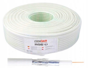 Kabel antenowy Conotech RG6-U 100 m